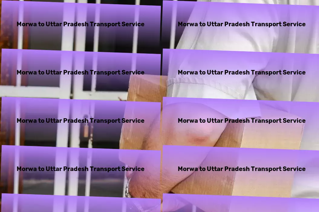 Morwa to Uttar Pradesh Transport High-capacity freight transport