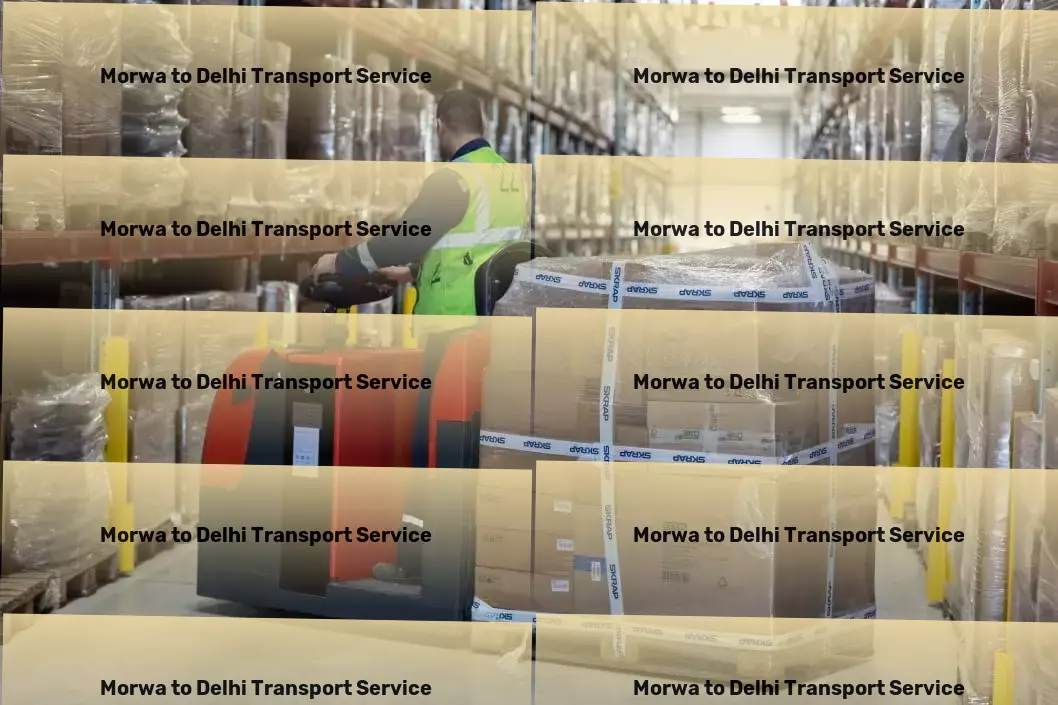 Morwa to Delhi Transport Bulk goods transportation