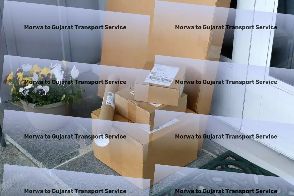 Morwa to Gujarat Transport Transport delivery services