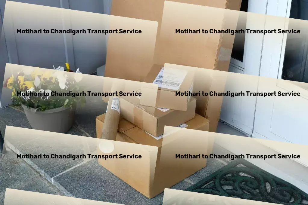 Motihari to Chandigarh Transport Express cargo movers