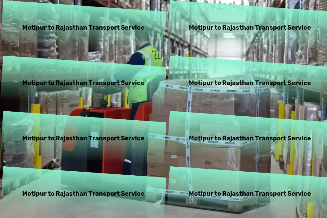 Motipur to Rajasthan Transport Nationwide delivery and logistics