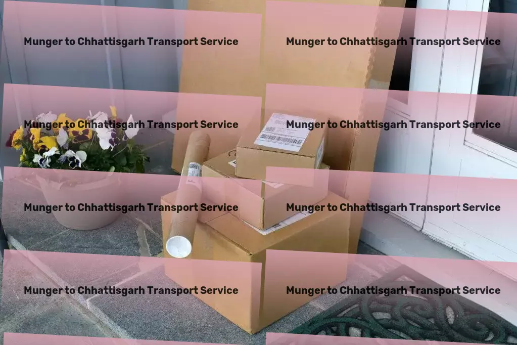 Munger to Chhattisgarh Transport Turn your startup dreams into reality with actionable advice! - Advanced goods transportation