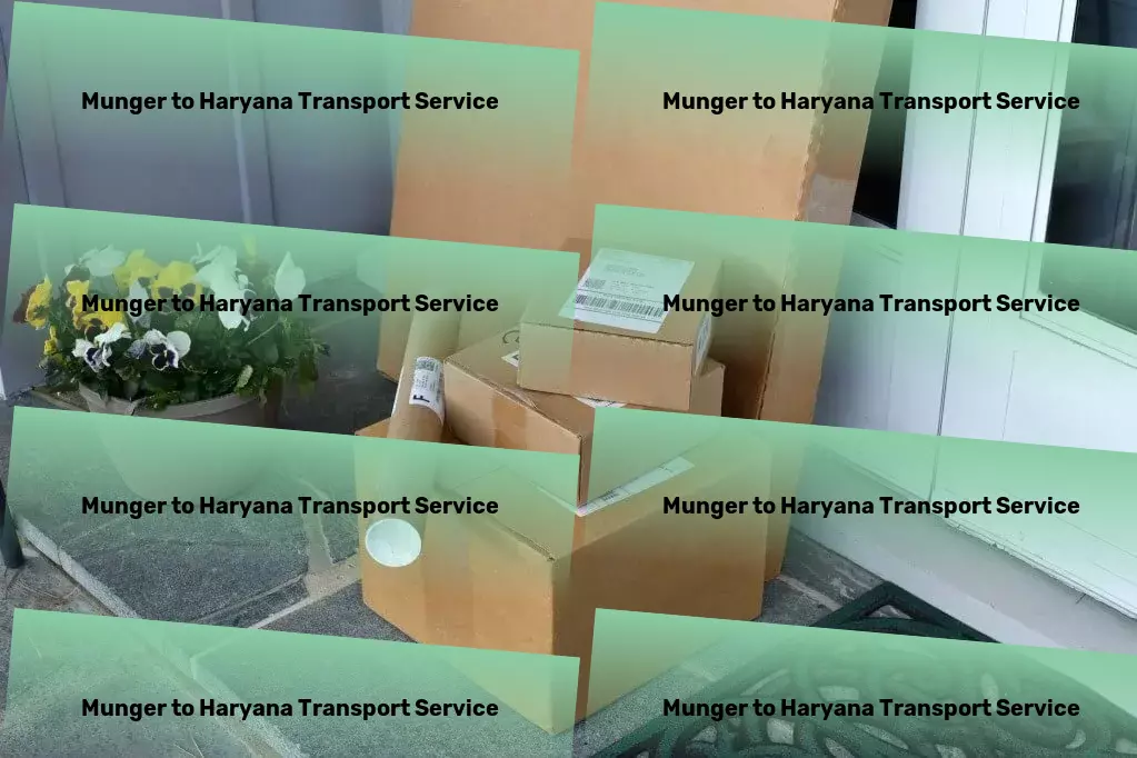 Munger to Haryana Transport Immerse yourself in the world of books and literature! - Industrial shipping services