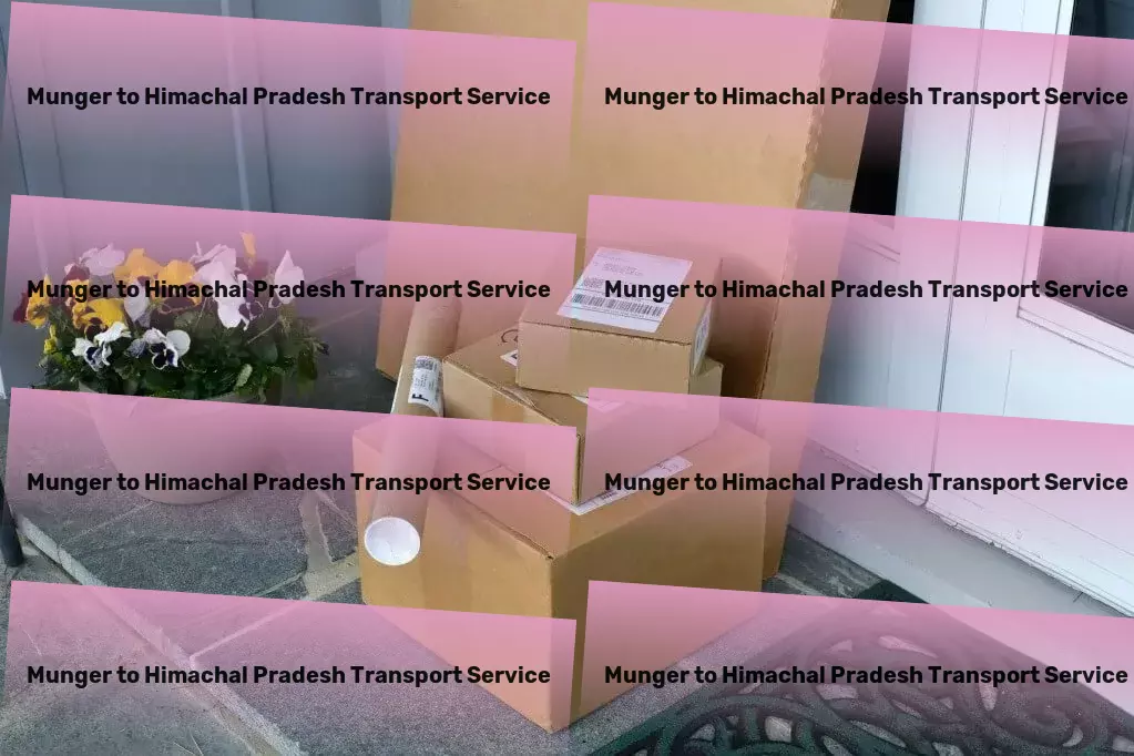 Munger to Himachal Pradesh Transport Multi-city freight coordination