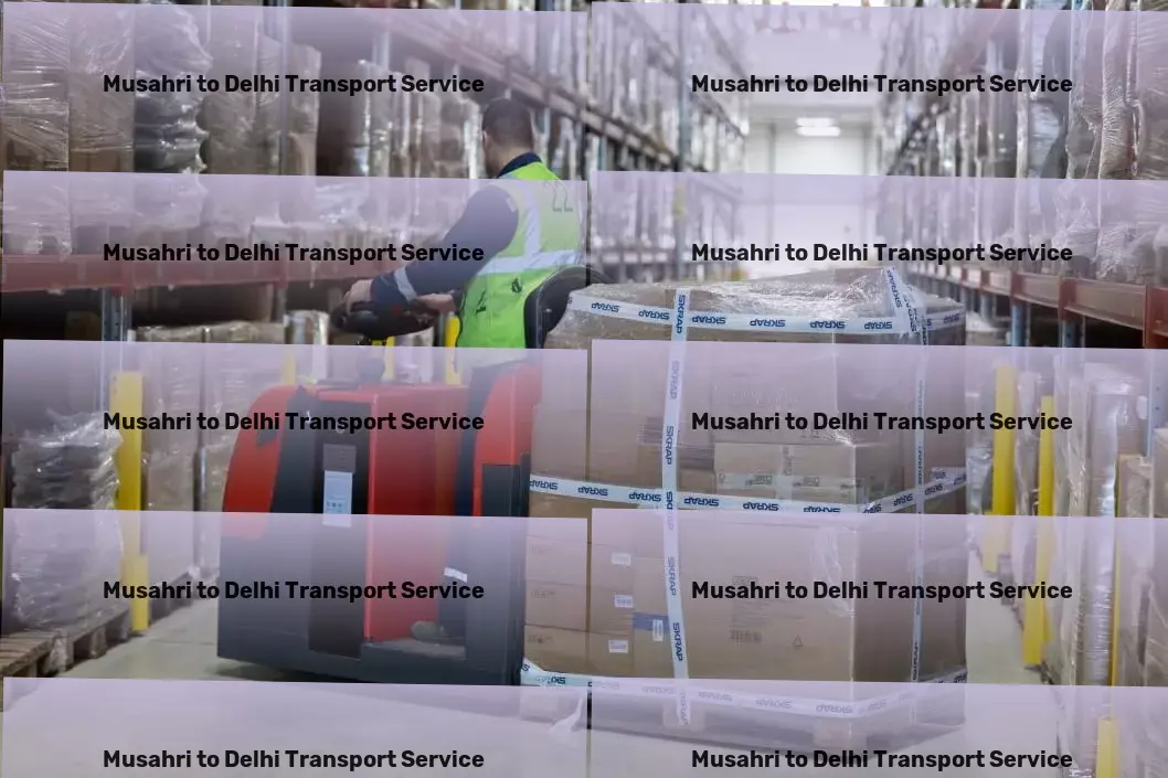 Musahri to Delhi Transport Full-service cargo transport