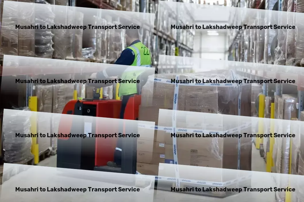 Musahri to Lakshadweep Transport Road-based freight services