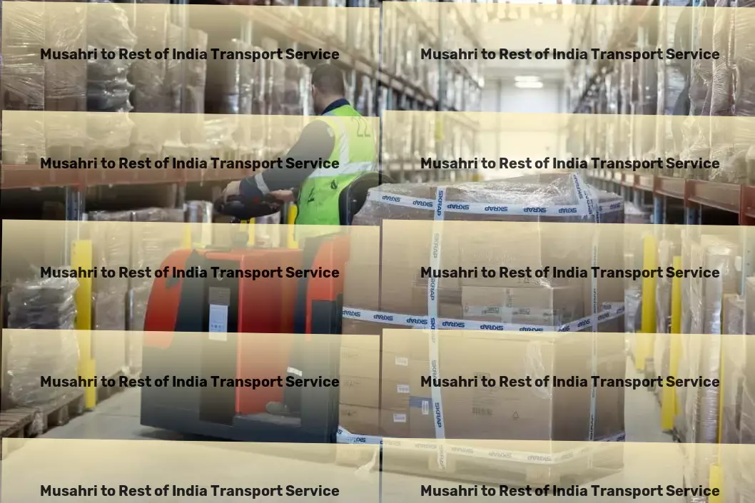 Musahri to Rest Of India Transport Direct cargo shipping