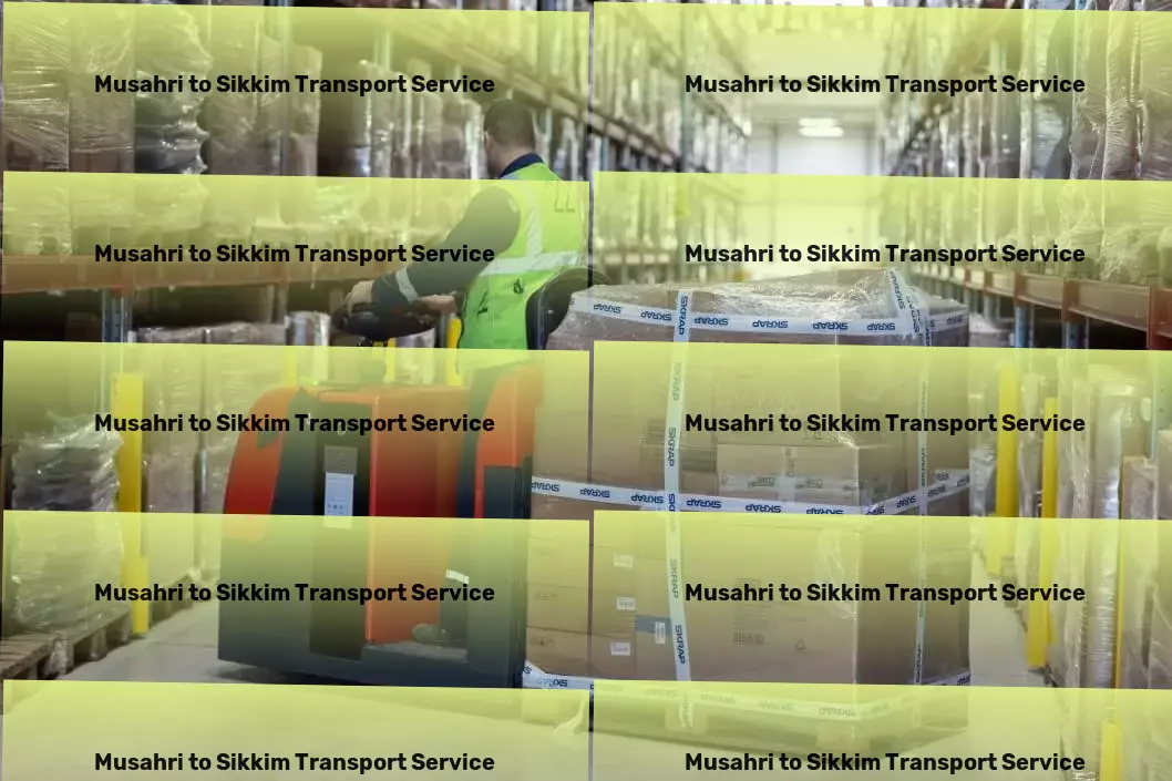 Musahri to Sikkim Transport Comprehensive cargo logistics