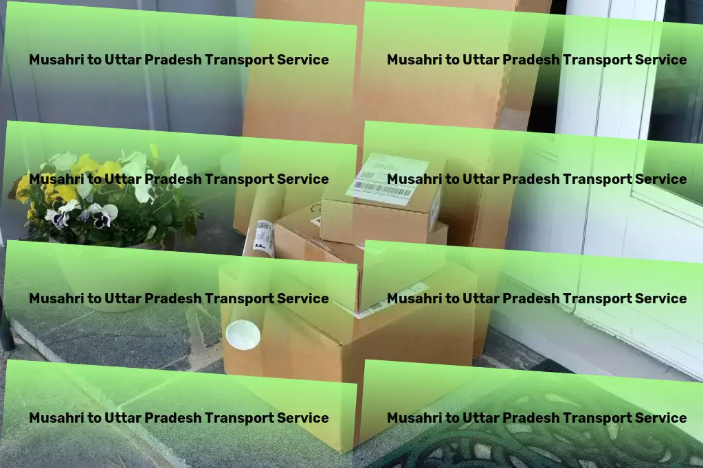 Musahri to Uttar Pradesh Transport Customized goods shipment services