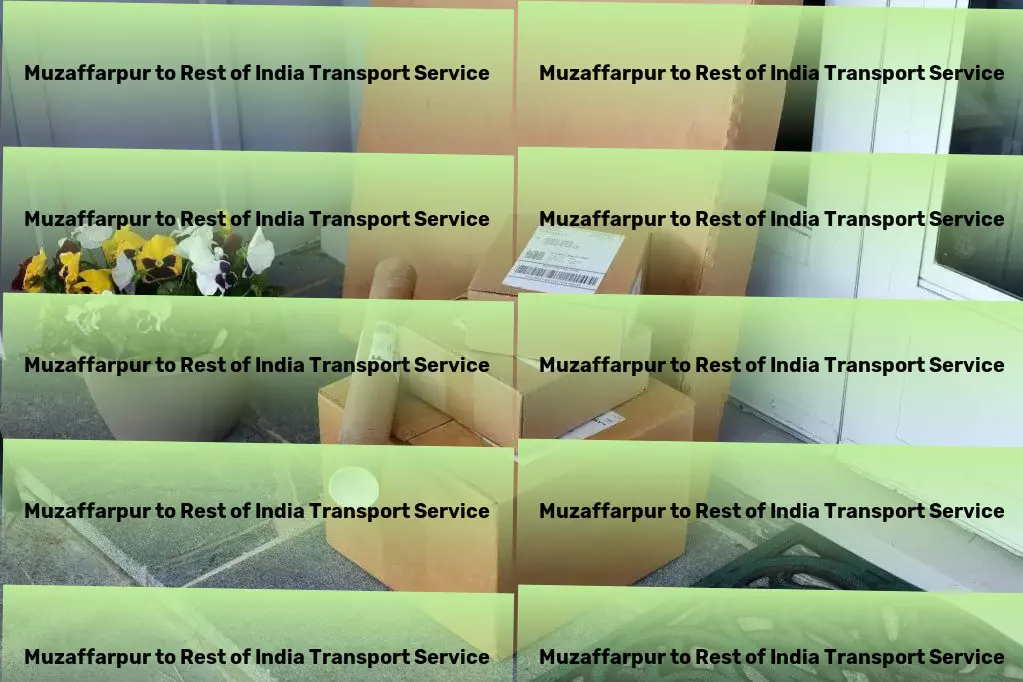 Muzaffarpur to Rest Of India Transport Specialized package delivery