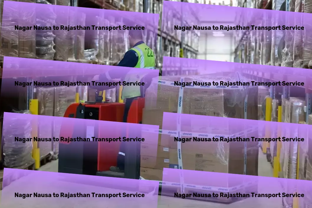 Nagar Nausa to Rajasthan Transport Urban cargo services