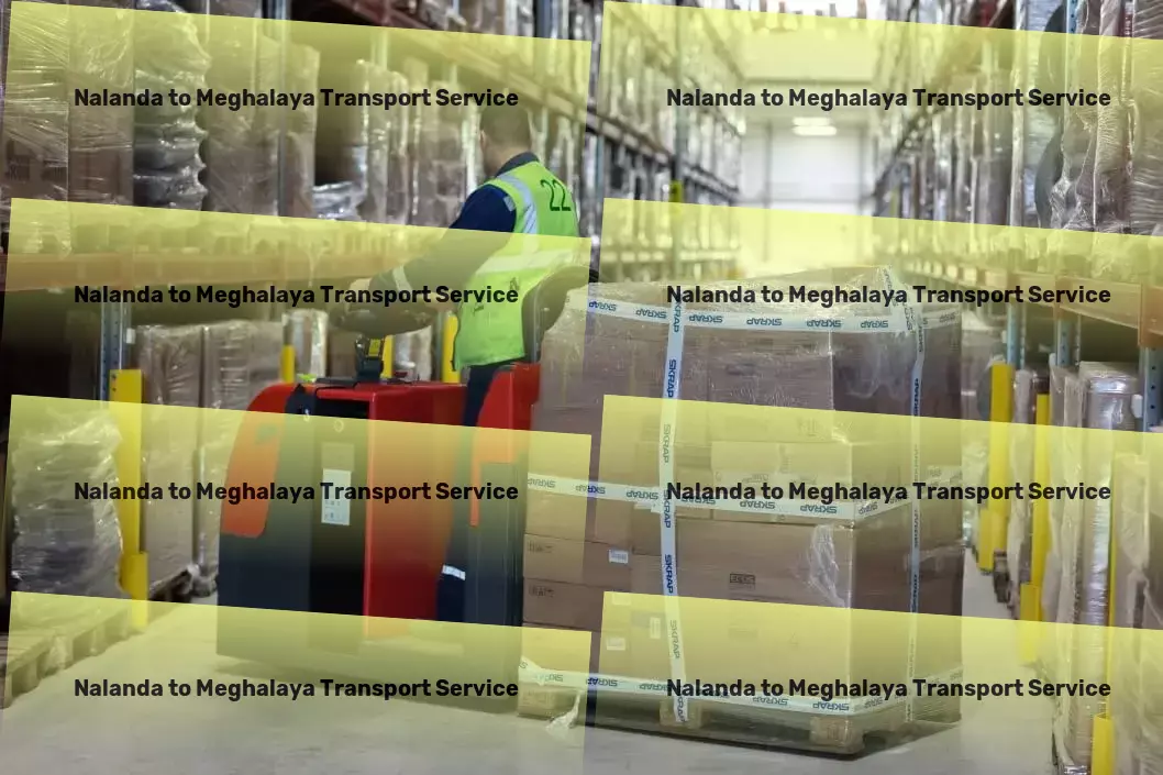 Nalanda to Meghalaya Transport Multi-city freight forwarding