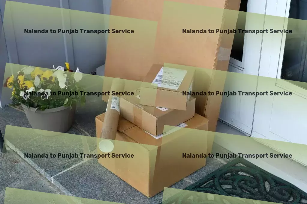 Nalanda to Punjab Transport Package transport services