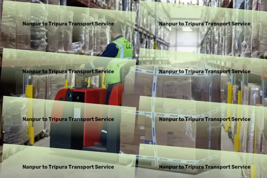 Nanpur to Tripura Transport Local courier logistics