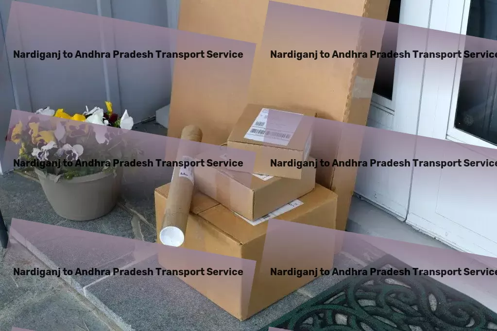 Nardiganj to Andhra Pradesh Transport Freight parcel logistics