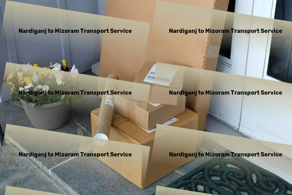 Nardiganj to Mizoram Transport Major cargo transport