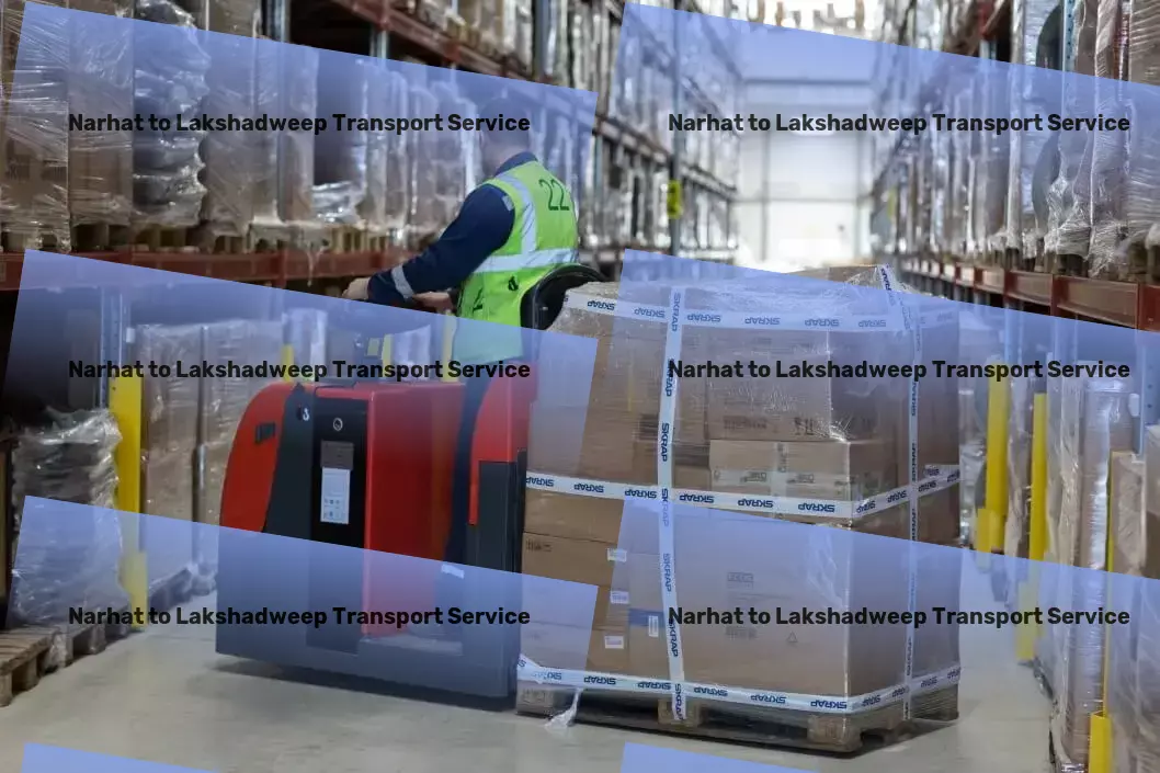 Narhat to Lakshadweep Transport Direct freight logistics