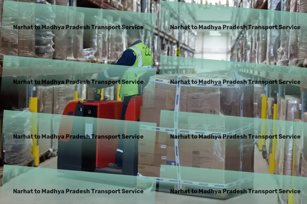 Narhat to Madhya Pradesh Transport Customized logistics solutions