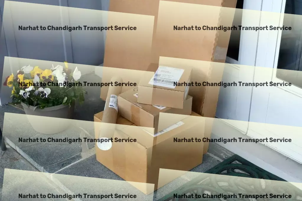 Narhat to Chandigarh Transport Citywide package shipping