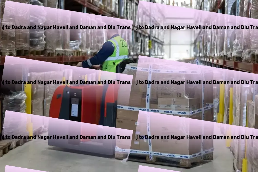 Narkatiaganj to Dadra And Nagar Haveli And Daman And Diu Transport High-speed cargo services