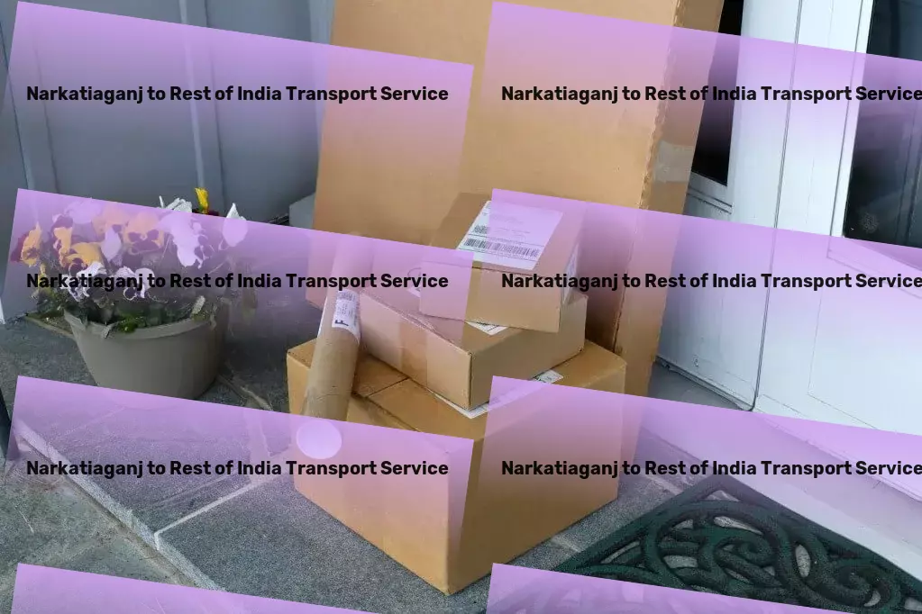 Narkatiaganj to Rest Of India Transport Direct freight services