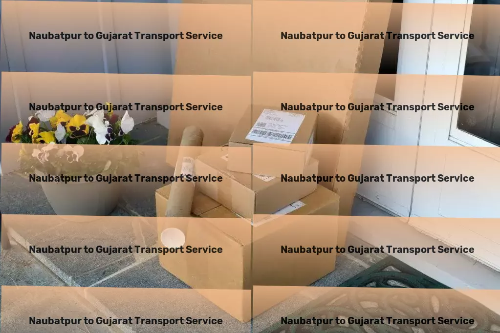 Naubatpur to Gujarat Transport Industrial shipping solutions